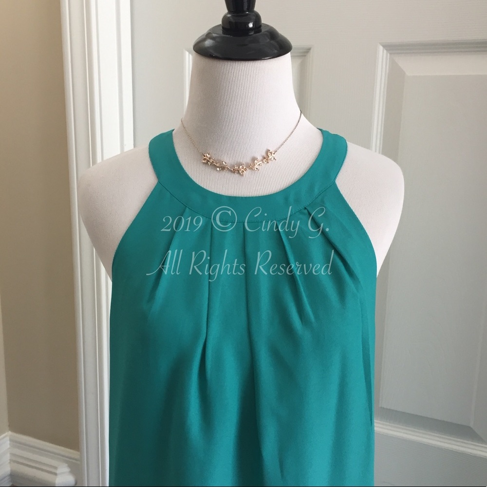 J Crew Teal Cocktail Dress